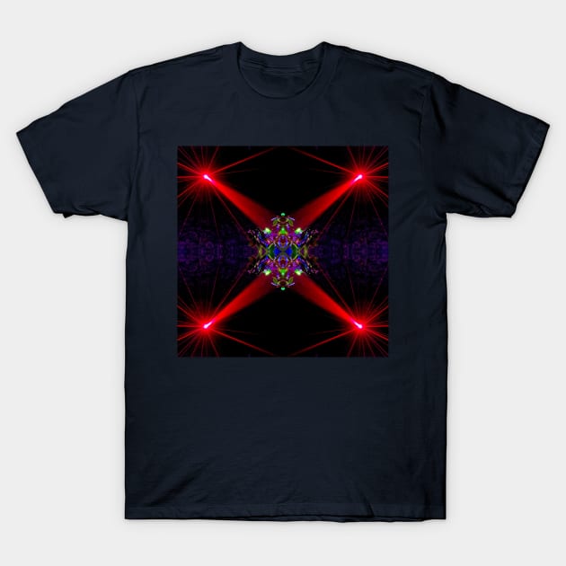 Laser Light Show T-Shirt by Amanda1775